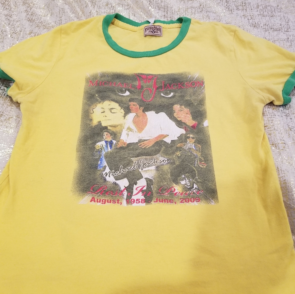 Youth Michael Jackson "Rest in Peace" 1958-2009  T-Shirt
